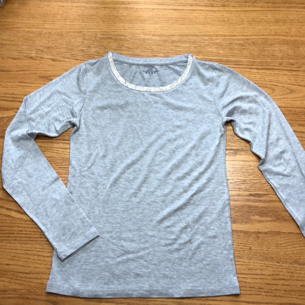 Long sleeve stretch T-shirt